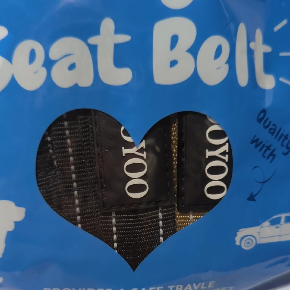 Blue Dog Seat Belt New In Sealed Package
